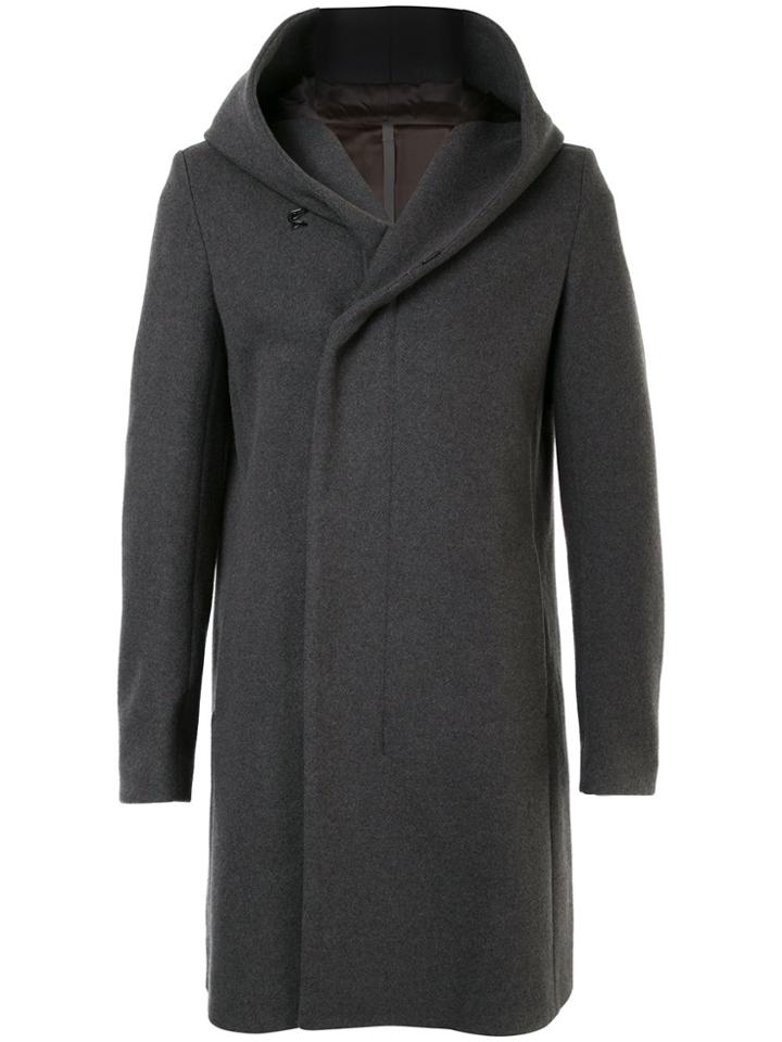 Kazuyuki Kumagai Hooded Coat - Grey