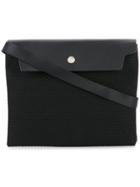 Cabas Pouch Shoulder Bag - Black