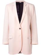 Ps By Paul Smith Oversized Two-button Blazer, Women's, Size: 46, Pink/purple, Wool/viscose