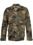 Amiri Multi-pocket Camouflage Jacket - Green