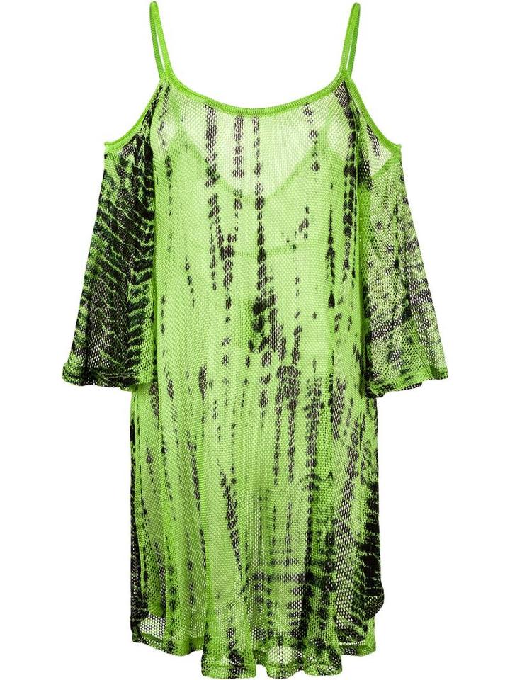 Cecilia Prado Knit Dress, Women's, Size: Medium, Green, Acrylic/viscose