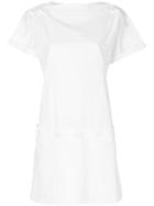 Tomas Maier Sporty Poplin Dress - White