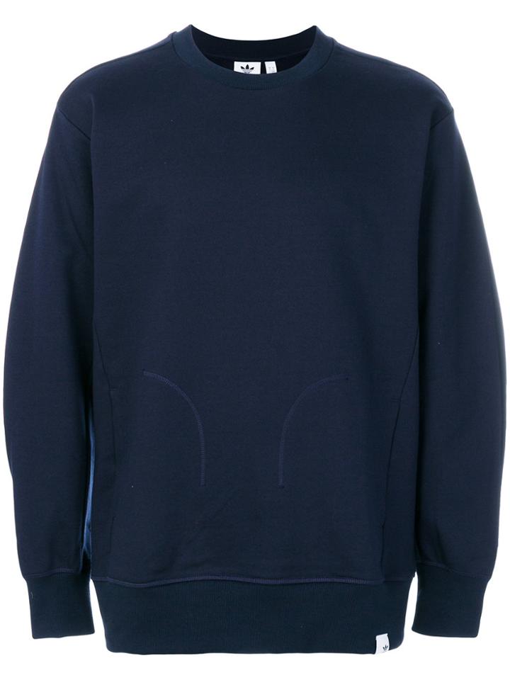 Adidas Xbyo Crew Neck Sweatshirt - Blue