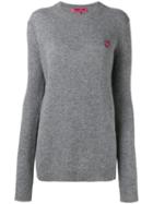 Mcq Alexander Mcqueen Swallow Classic Jumper, Women's, Size: Xs, Grey, Cashmere/wool