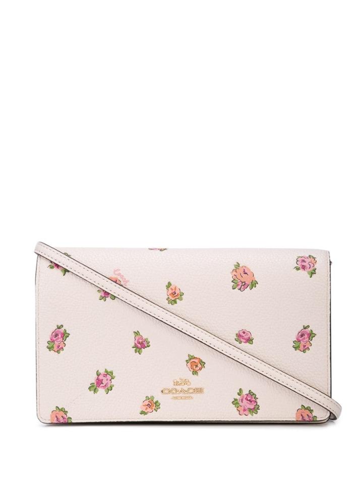 Coach Floral Print Mini Bag - Pink
