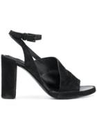 Del Carlo 10547 Sandals - Black