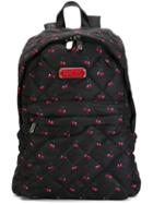 Marc By Marc Jacobs Crosby Quilt Backpack, Black, Carbon/nylon