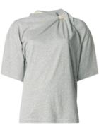 Y/project Scarf T-shirt - Grey