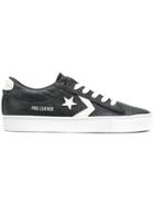 Converse Pro Leather Glittered Sneakers - Black