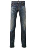 Dsquared2 Slim Faded Jeans - Blue