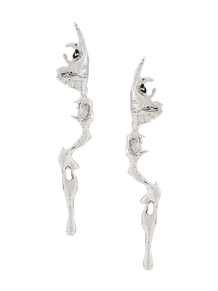 Annelise Michelson Lava Earrings - Silver