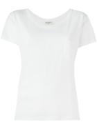 Saint Laurent Loose Fit T-shirt, Women's, Size: M, White, Cotton