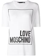 Love Moschino Logo Short-sleeve T-shirt - White