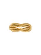 Chanel Pre-owned 1980s Rope Knot Brooch - Gold