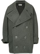 Kolor Double Breasted Coat - Grey