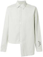 A-cold-wall* Asymmetric Hem Shirt - Grey