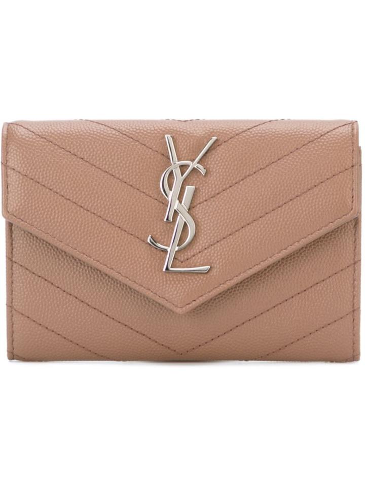 Saint Laurent Small 'monogram' Flap Wallet