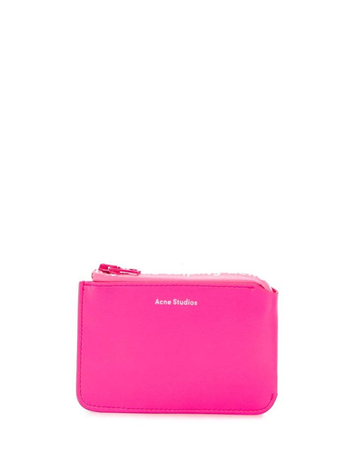 Acne Studios Logo Purse - Pink