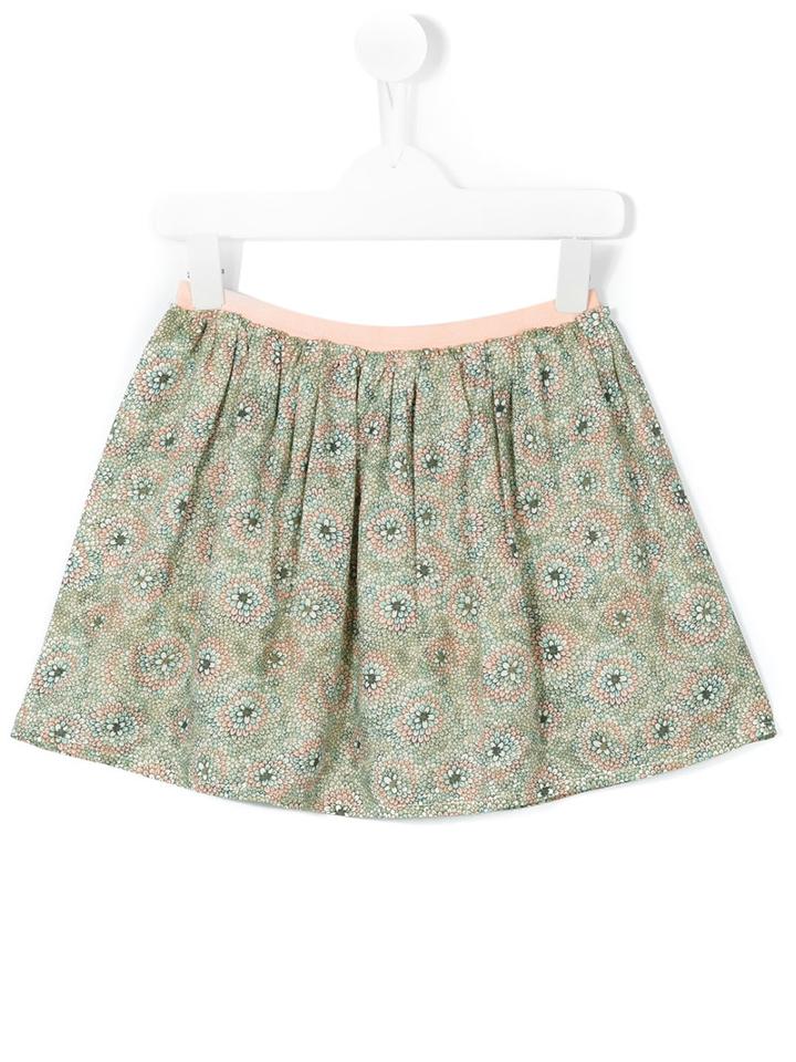 Violeta E Federico - Floral Print Skirt - Kids - Viscose - 3 Yrs, Toddler Girl's