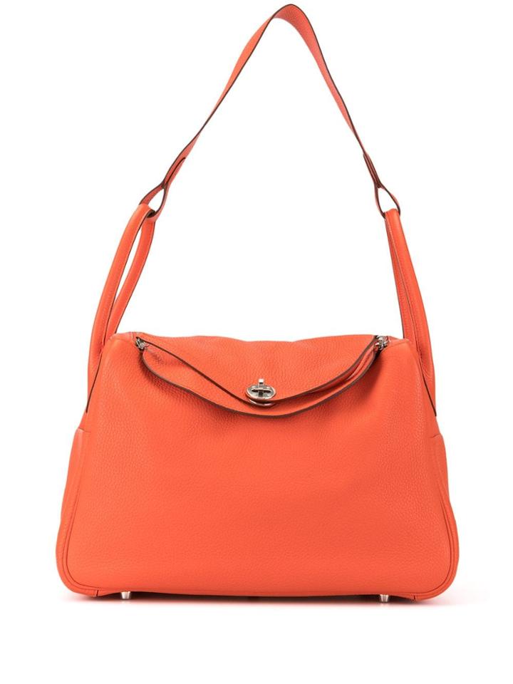 Hermès Pre-owned Lindy 34 2way Tote - Orange