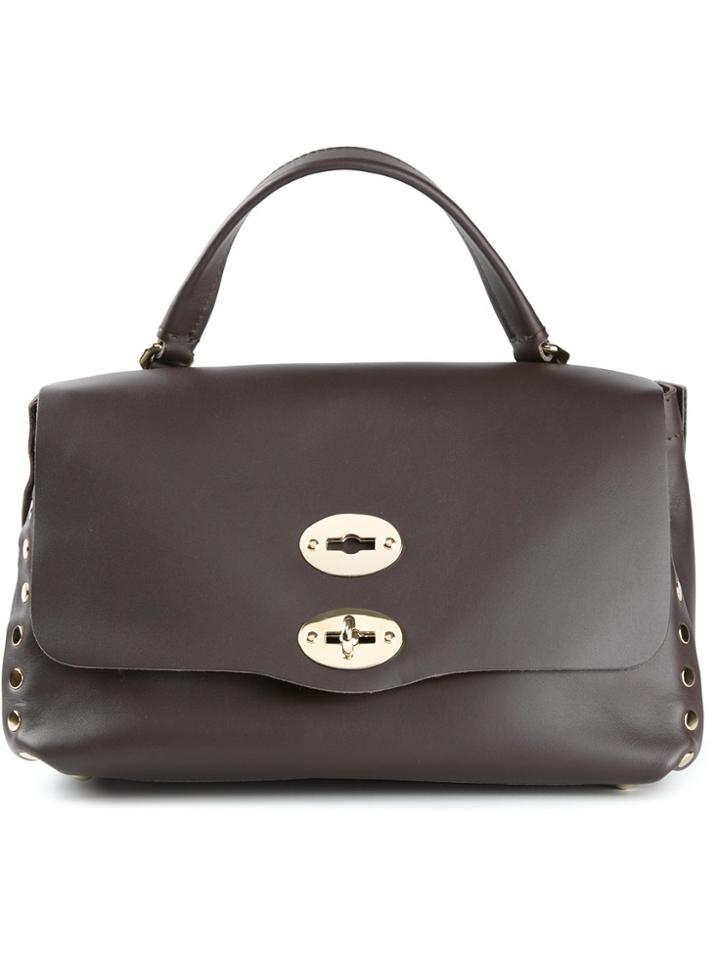 Zanellato Small 'postina' Satchel - Brown