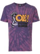 Hysteric Glamour Ole! Print T-shirt - Pink & Purple