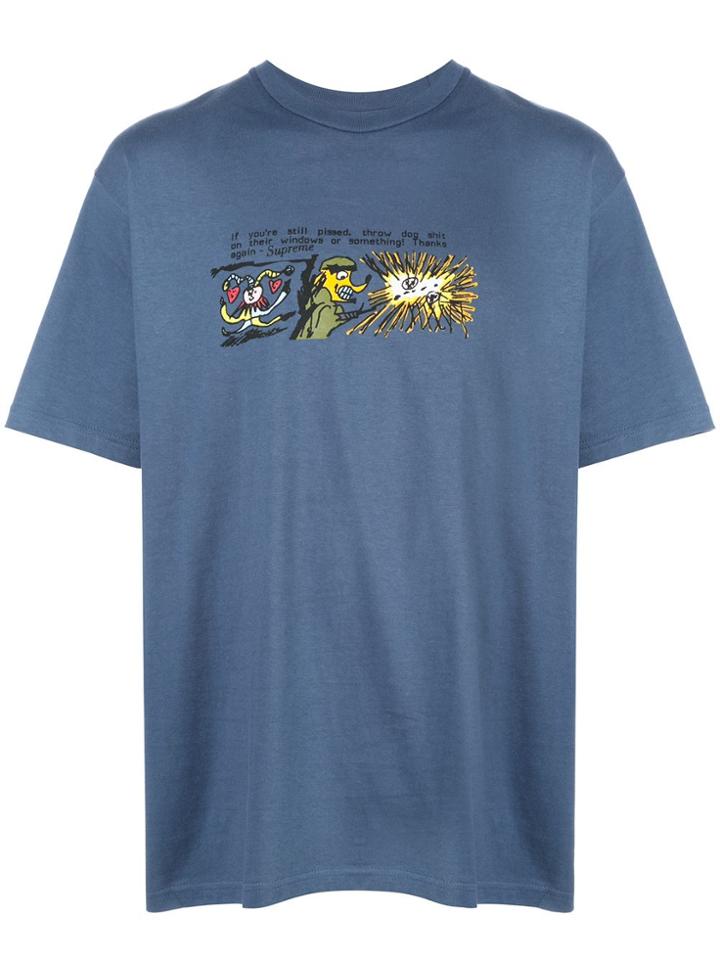 Supreme Dog Sh*t Tee - Blue