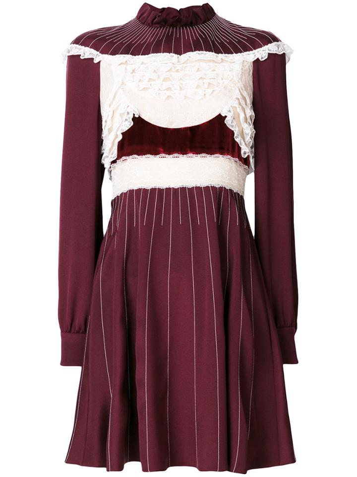 Valentino Floral Lace Detail Dress - Unavailable