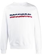 Rossignol Script Print Jumper - White