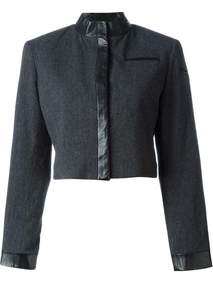 Stephen Sprouse Vintage Trimmed Crop Jacket