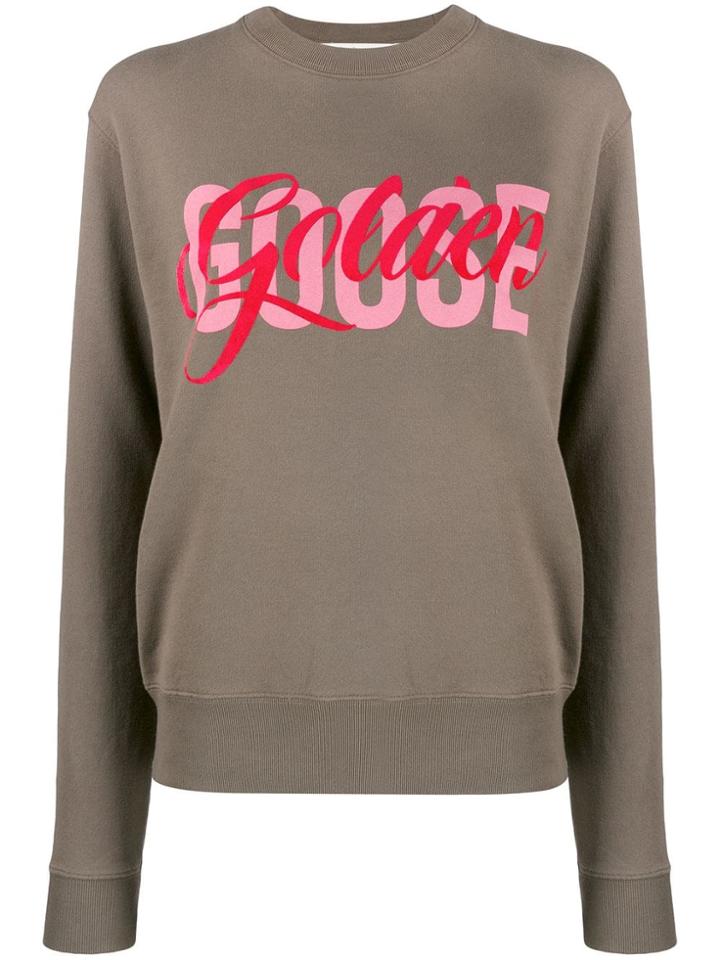 Golden Goose Logo Sweatshirt - Green