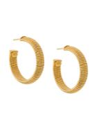 Gas Bijoux Milo Hoop Earrings - Metallic