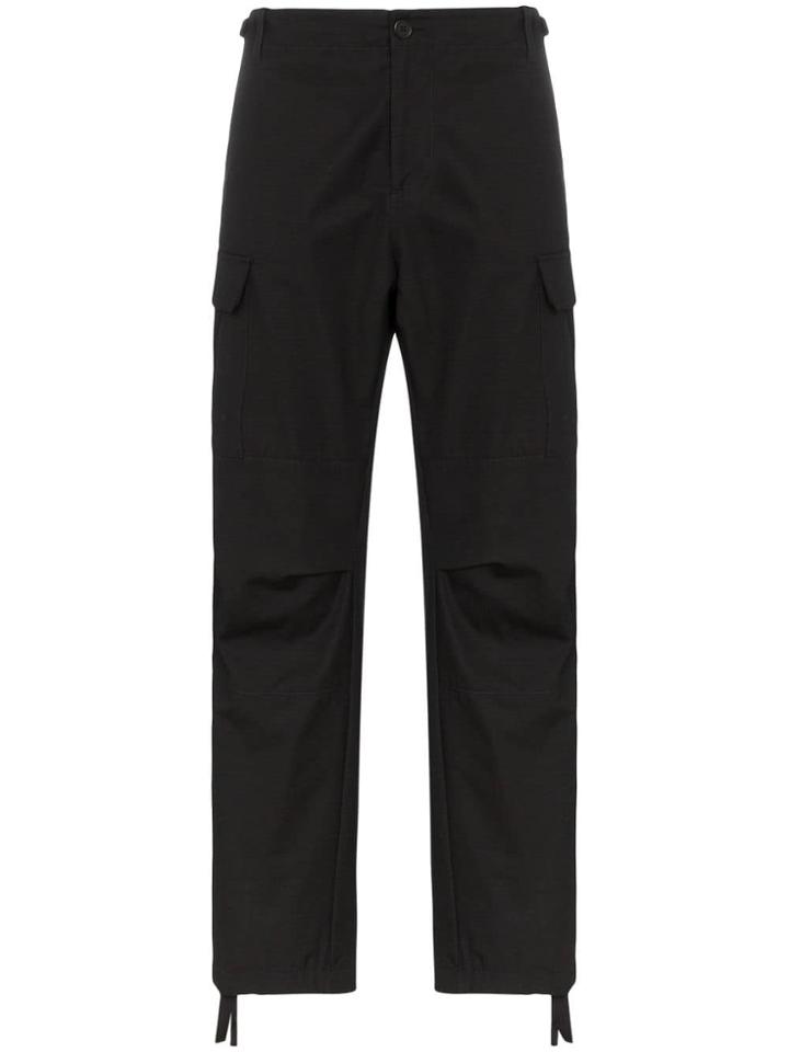 Heron Preston Tape Logo Cargo Pants - Black