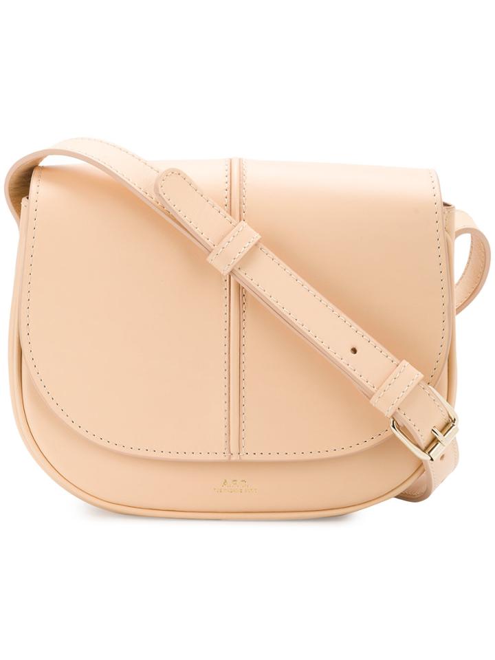 A.p.c. Betty Shoulder Bag - Nude & Neutrals