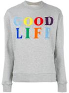 Être Cécile Good Life Sweatshirt, Women's, Size: Large, Grey, Cotton