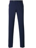 Pt01 Super Slim Fit Chinos, Men's, Size: 58, Blue, Polyester/virgin Wool/spandex/elastane