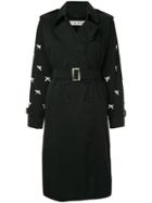 Tu Es Mon Trésor Petit Ribbon Trench Coat - Black