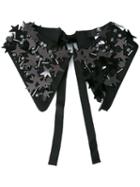 Paul Smith Black Label Star Embellished Collar, Women's, Silk