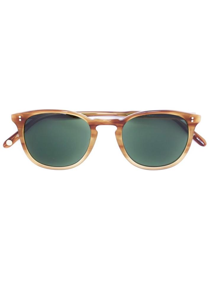 Garrett Leight 'kinney' Sunglasses, Adult Unisex, Brown, Acetate