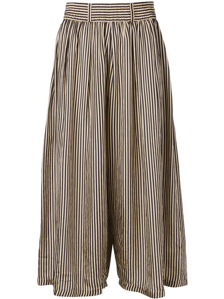 Mes Demoiselles Stripped Barnet Trousers - Black