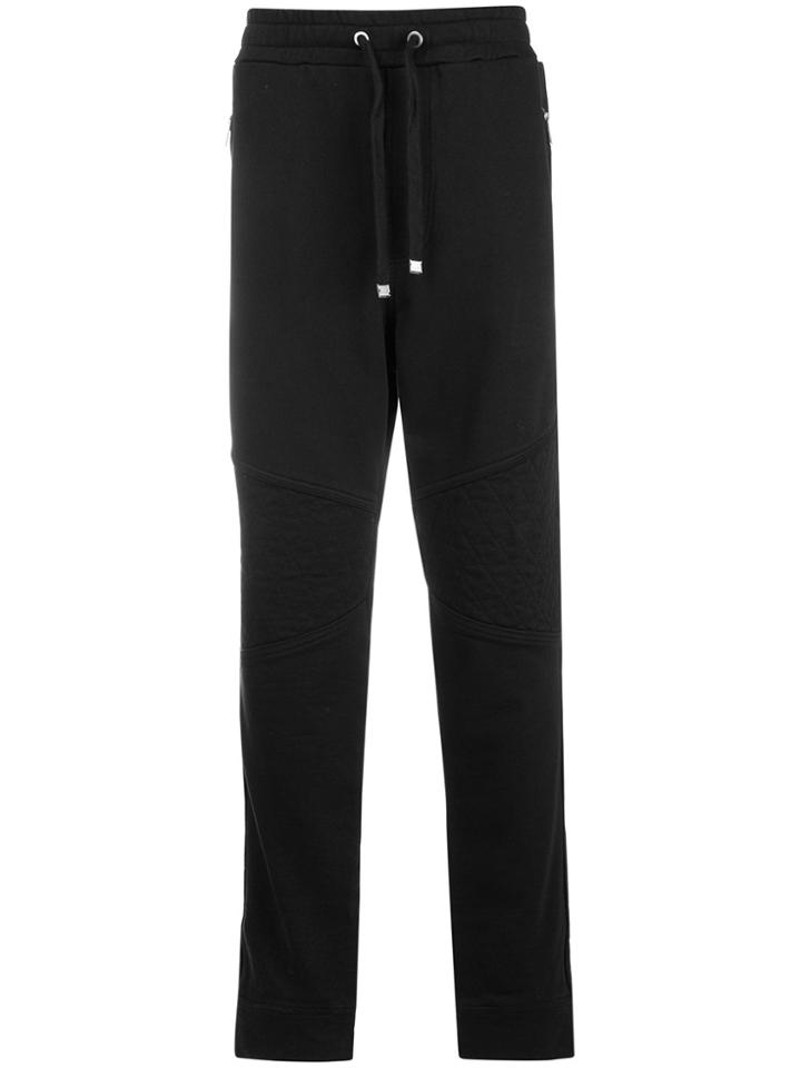 Just Cavalli Straight Track Pants - Black