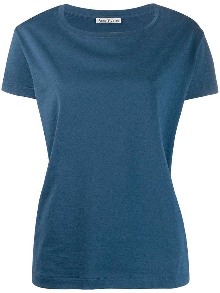 Acne Studios Eldora E Base T-shirt - Blue