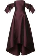 Sachin & Babi Bengaluru Satin Flared Gown