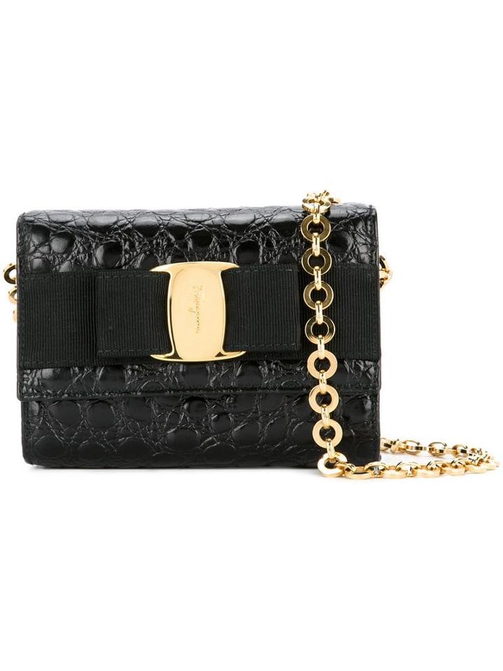 Salvatore Ferragamo Pre-owned 2way Shoulder Waist Bag - Black