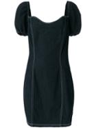 Moschino Pre-owned Denim Dress - Black