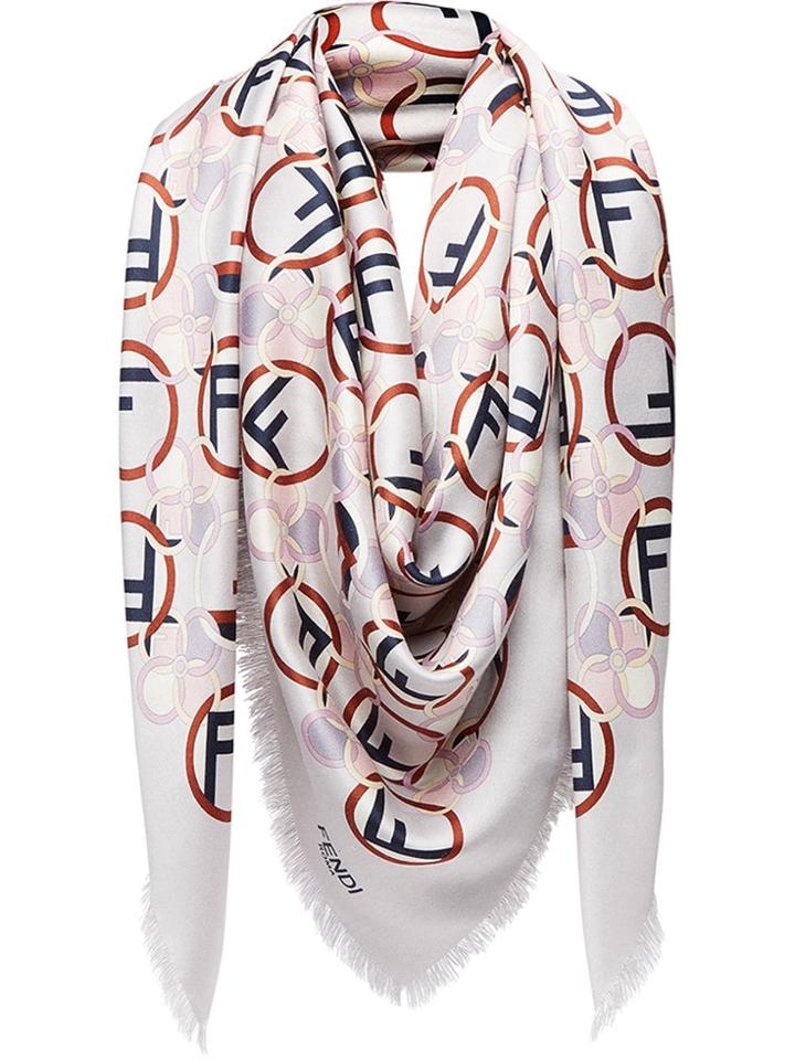 Fendi F Is Fendi Shawl - Grey