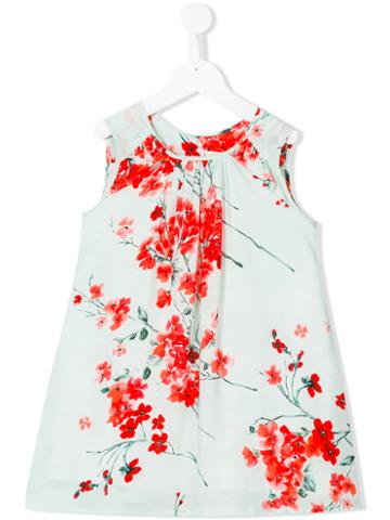 Maan - Blossom Print Dress - Kids - Viscose - 3 Yrs, Green