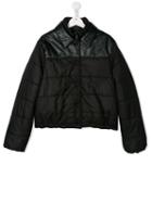 Philosophy Di Lorenzo Serafini Kids Teen Shiny Panel Padded Jacket -