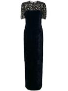 Stella Mccartney Lace Top Gown - Blue