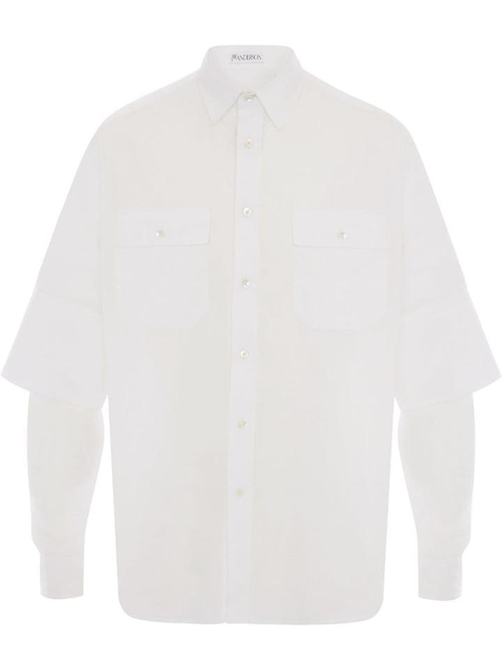 Jw Anderson Double Cuffs Shirt - White
